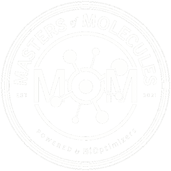 Masters of Molecules · Powered by BiOptimizers · Est. 2021